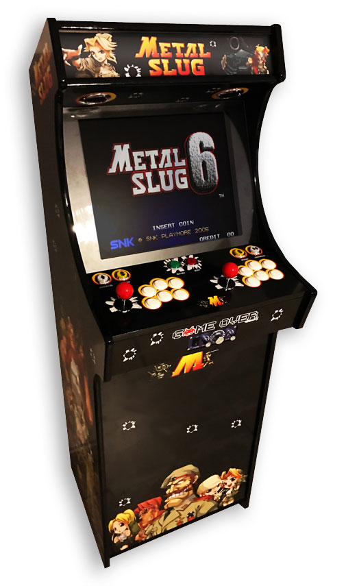 Mini borne d'arcade 2 joueurs PC Metal slug