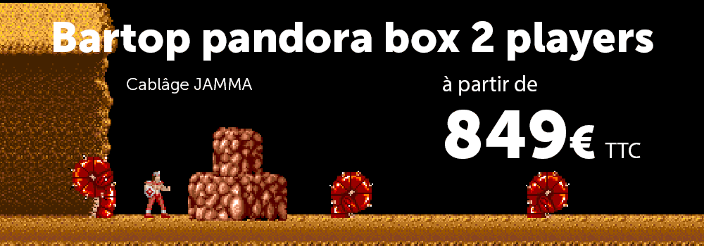 Bartop xxl haut de gamme Pandora's box 10th anniversary