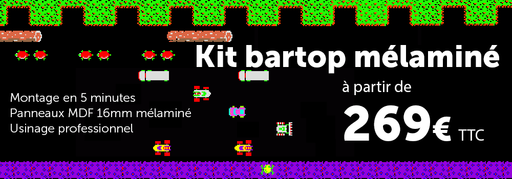 Kit Bartop XXL noir